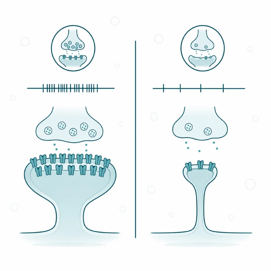 Receptor AMPA — Podstawa LTP i LTD — ta sama synapsa, dwa kierunki