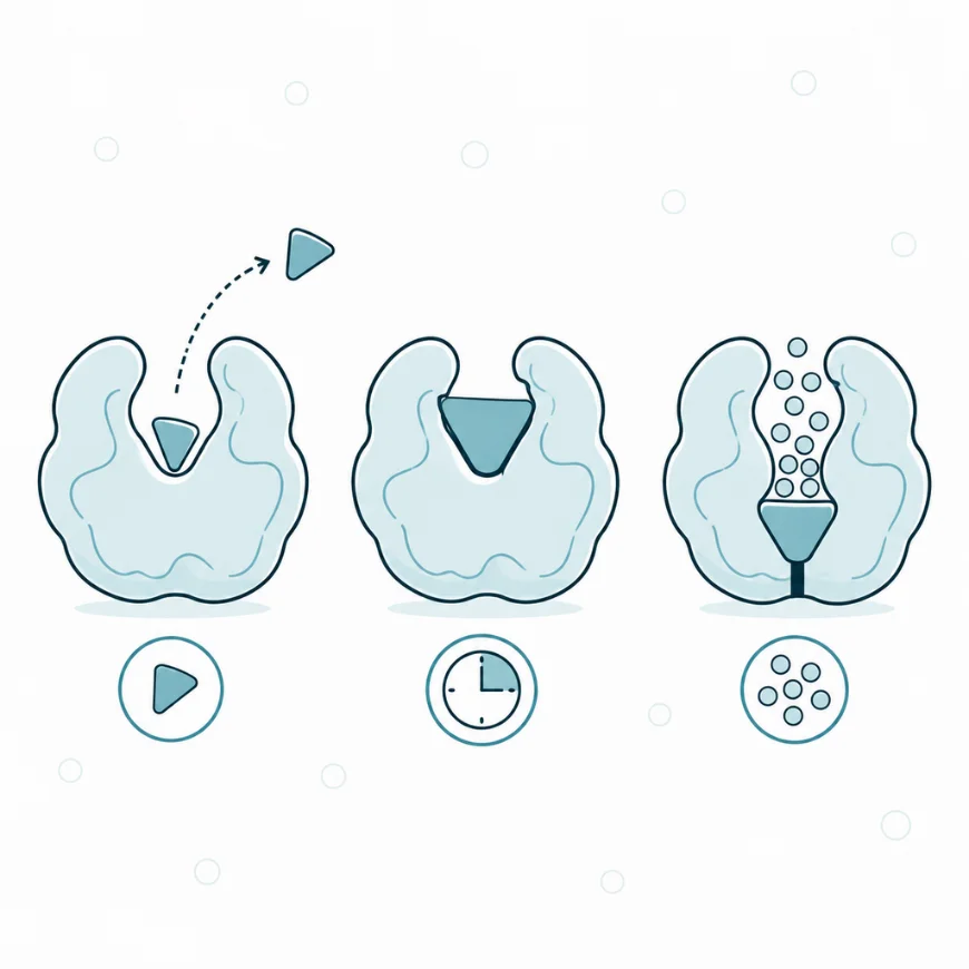 Acetylocholinoesteraza (AChE) — Wąska szczelina katalityczna i triada