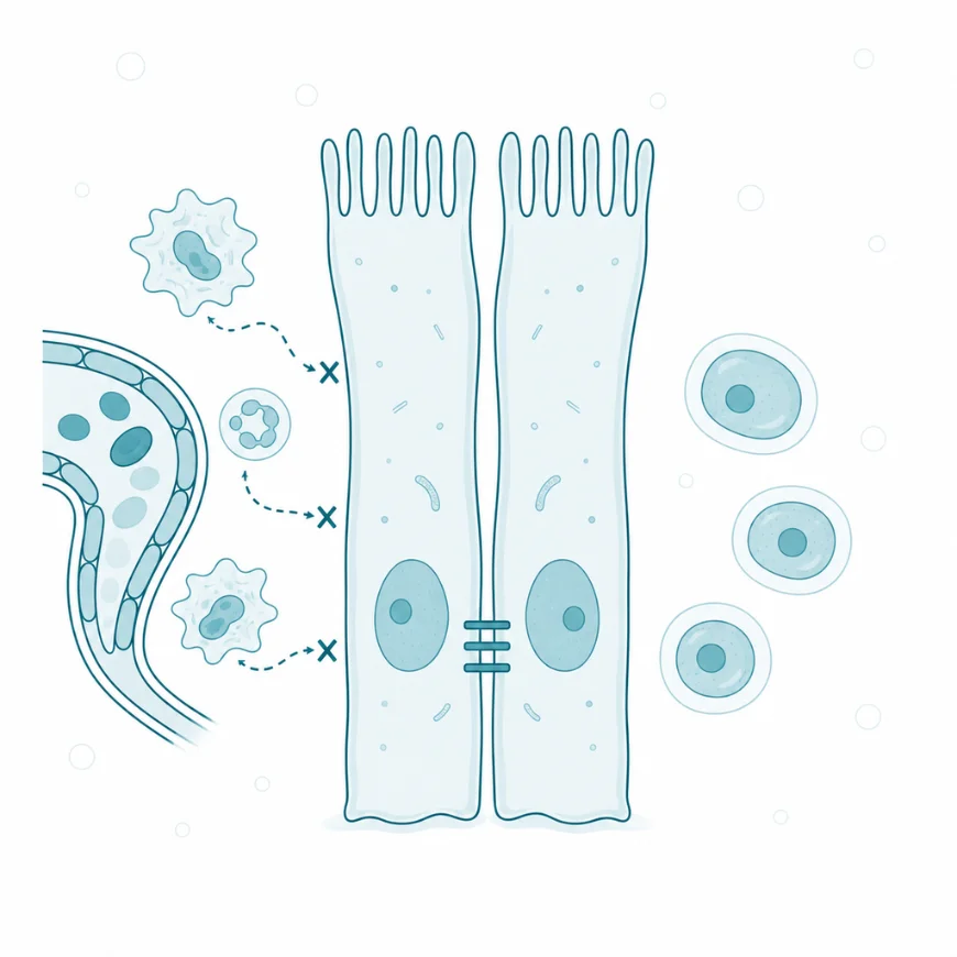 Spermatogeneza — Komórki Sertolego i bariera krew–jądro