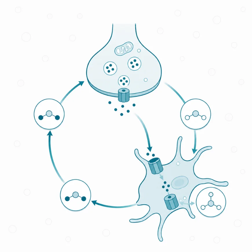 Kwas L-glutaminowy (Glutaminian) — Cykl glutaminianowo-glutaminowy