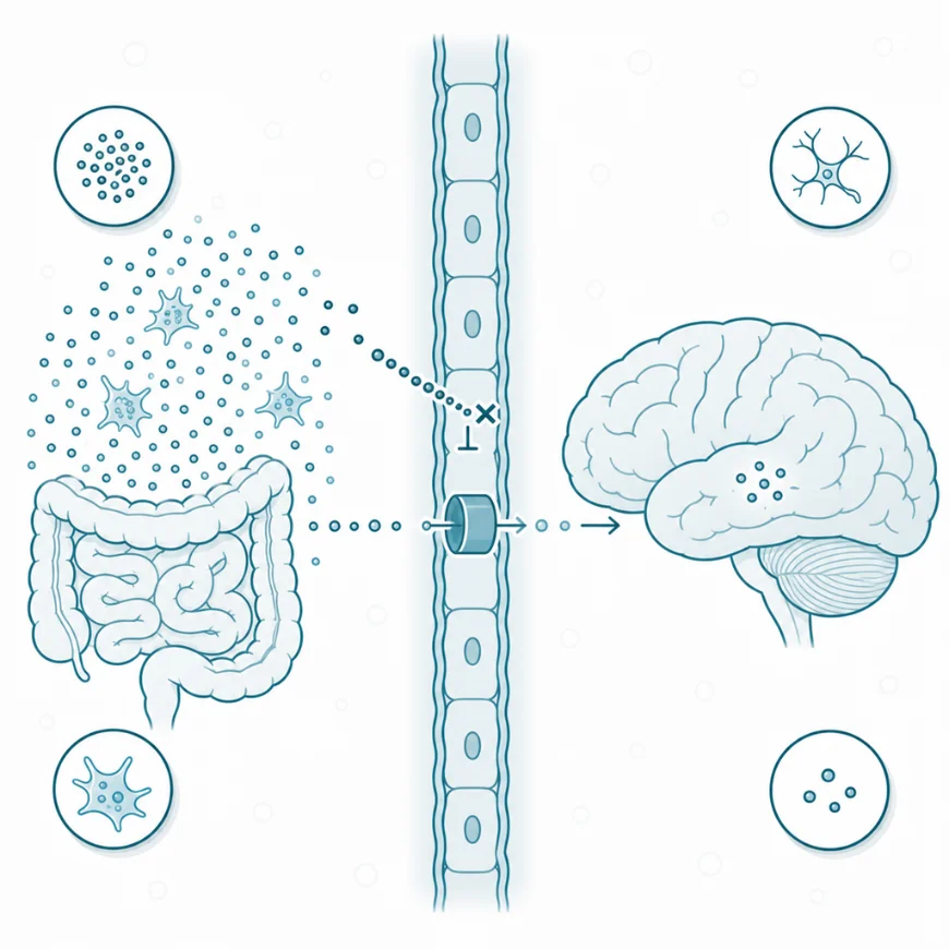Serotonina — Działanie ośrodkowe a obwodowe — rozdzielone barierą
