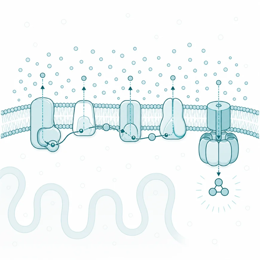 Mitochondria — Łańcuch oddechowy i gradient protonowy