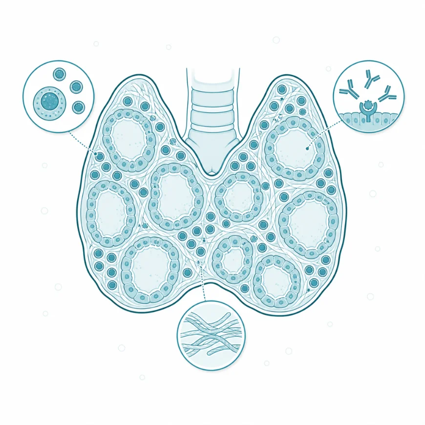 Niedoczynność tarczycy — Najczęstsza przyczyna — proces autoimmunologiczny