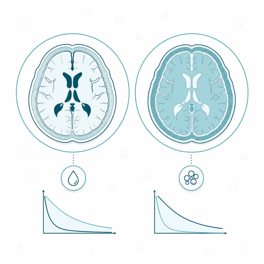 Rezonans magnetyczny (MRI) — Kontrast T1 i T2