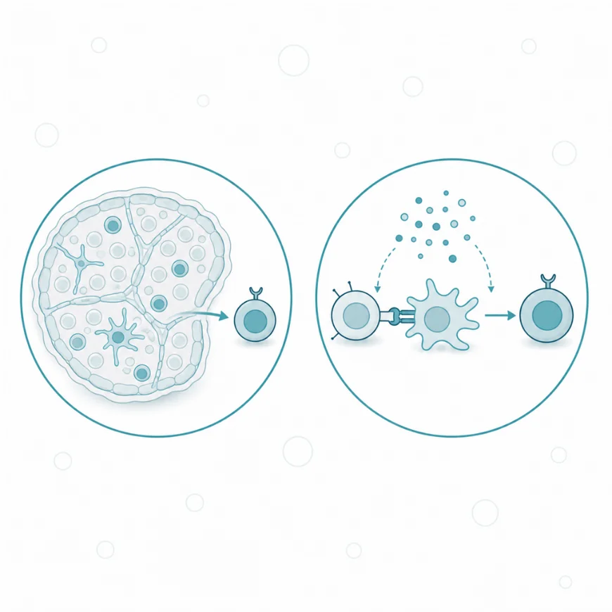 Limfocyty T regulatorowe (Treg) — Pochodzenie — grasicze i obwodowe