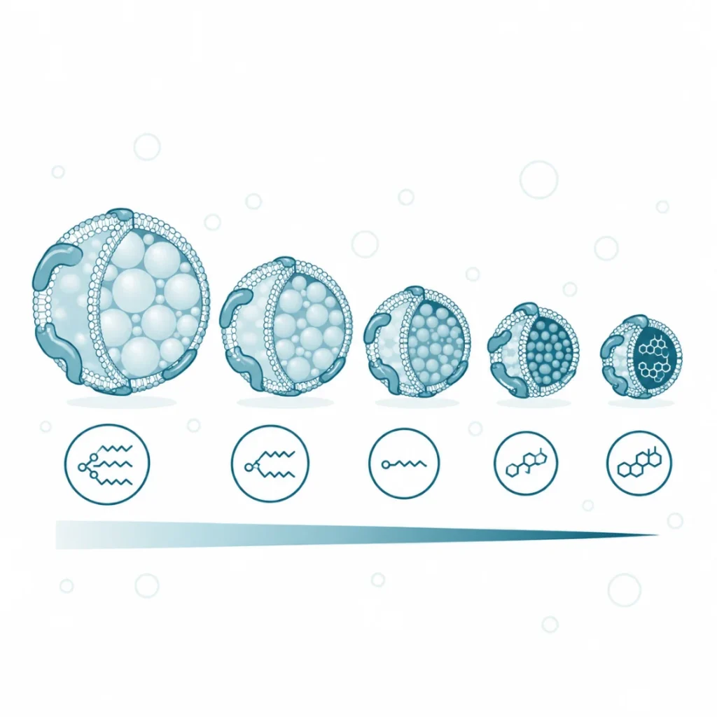 Lipoproteiny i lipidogram — Klasy lipoprotein według gęstości