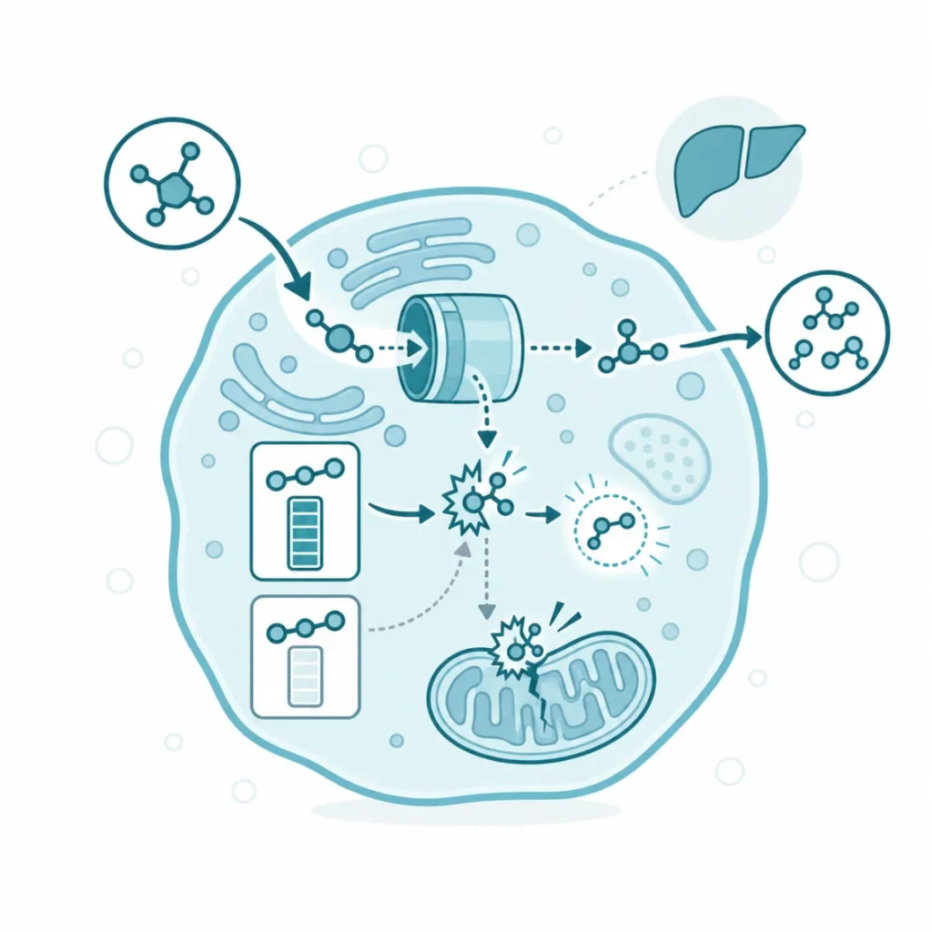 Biotransformacja ksenobiotyków – fazy I, II i III — Faza I bywa źródłem toksyczności