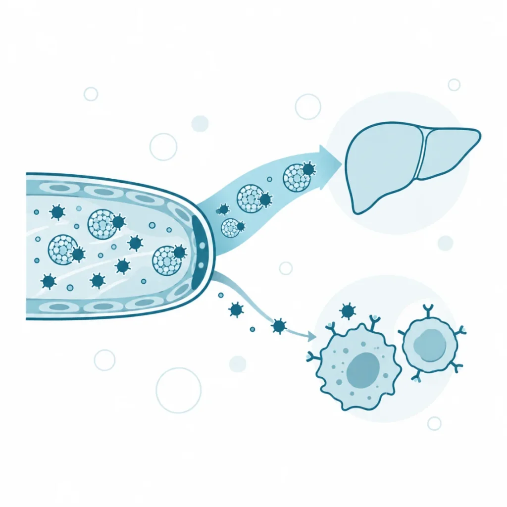 LPS i endotoksemia metaboliczna — Większość cząsteczek przechwytują lipoproteiny