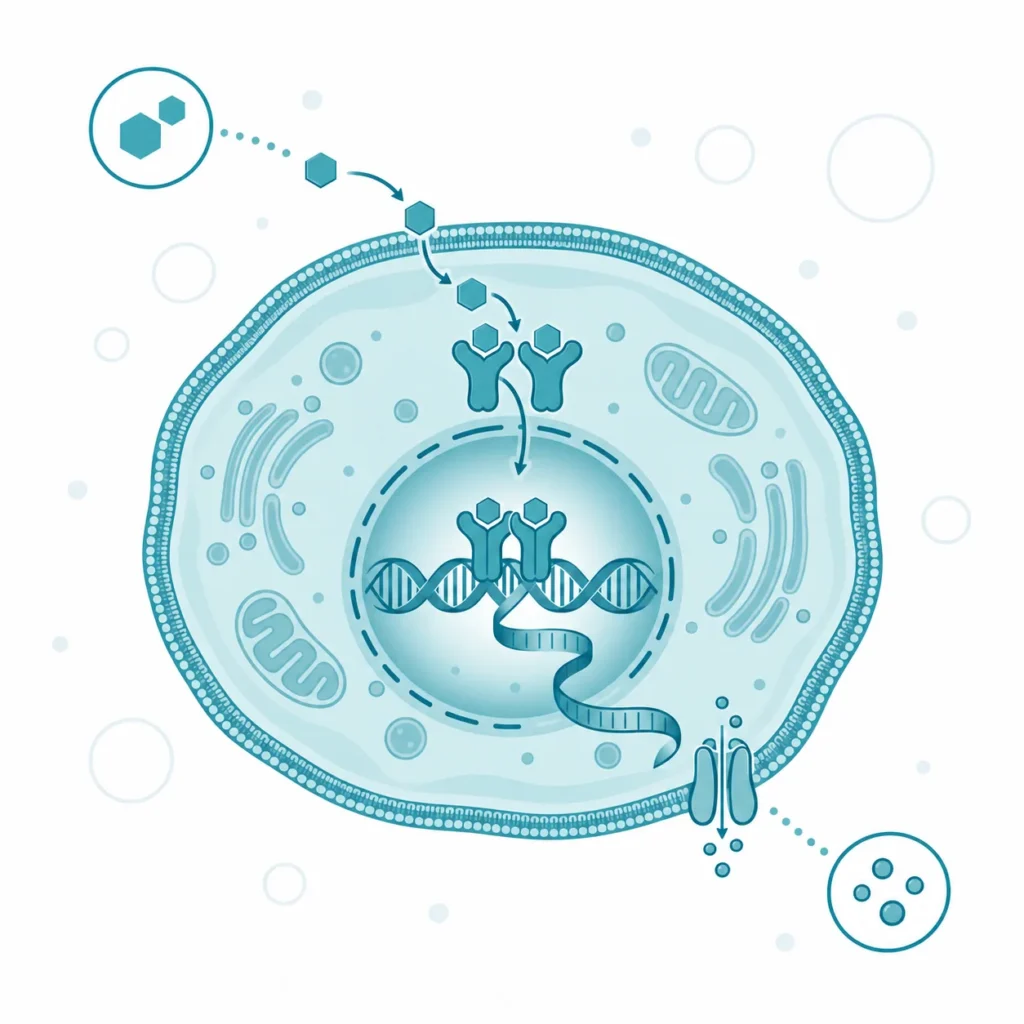 Kalcytriol i receptor VDR — Receptor jądrowy zmienia pracę genów