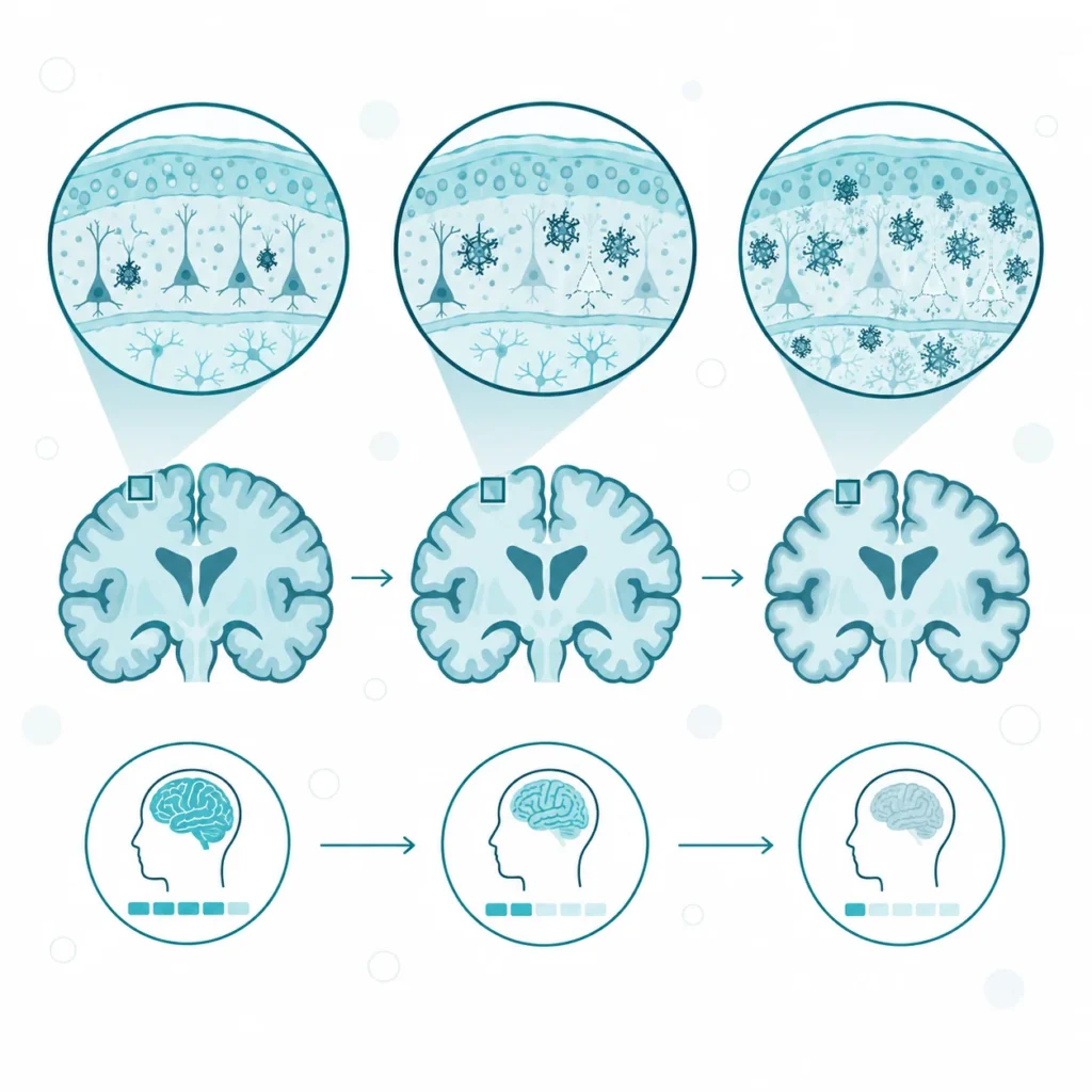 Kora śródwęchowa — Pierwsze zmiany w chorobie Alzheimera